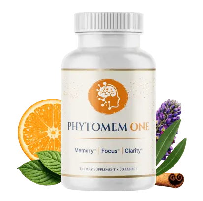 Phytomem One one bottle with ingredients