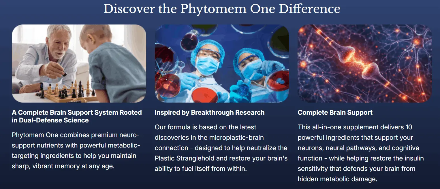 Phytomem One difference